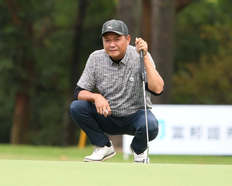 文科於2026富邦長春公開賽首輪擊出台灣選手中最佳的70桿。大會提供